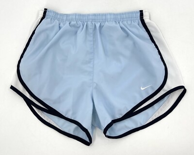 nike blue and white shorts