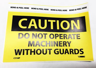 Non Use Machine Sticker NMC 3
