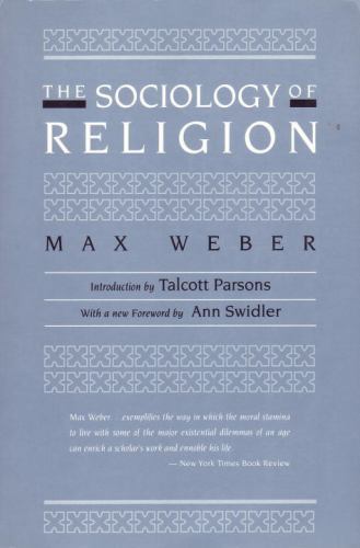 Sociology of Religion by Max Weber (1993, Trade Paperback) for