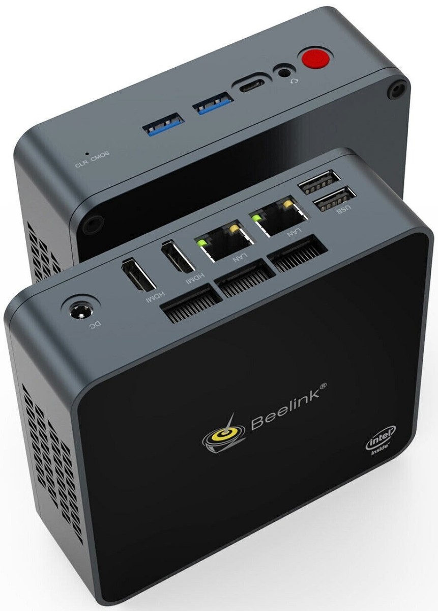 Beelink Mini Pc GK55 Win 11 Pro 8GB DDR4 256GB SSD Intel J4125
