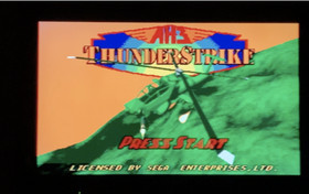 AH-3 ThunderStrike (Sega CD, 1993) Complete! Minty! 
