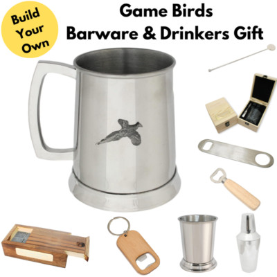 Spiel Vögel Barzubehör & personalisierte Tränke Geschenke