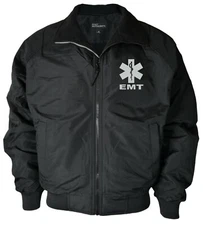 EMT Heavyweight Jacket, Reflective Logo, Fleece body & polyfill sleeve lining