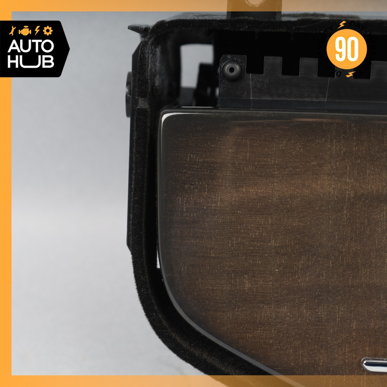 14-24 Maserati Quattroporte Center Console Phone Holder Compartment Wood OEM
