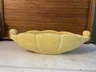 McCoy Pottery Console Bowl Planter Art Deco Yellow 10” Vintage — photo 1