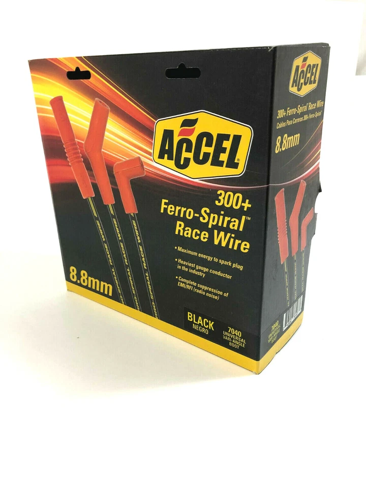 Провода свечи зажигания Ford FE 390 332 352 360 406 427 428 HEI & Points Accel 8,8 мм - Изображение 4 из 4