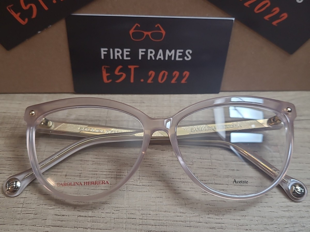 Carolina Herrera HER 0085 FWM Transparent Nude Eyeglasses  display picture 1