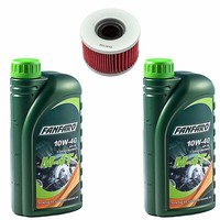 ÖLfilter HF111 MotoröL Set 10W40 2 Liter FüR Honda CBX CB 250 CX 650 GL VT 500