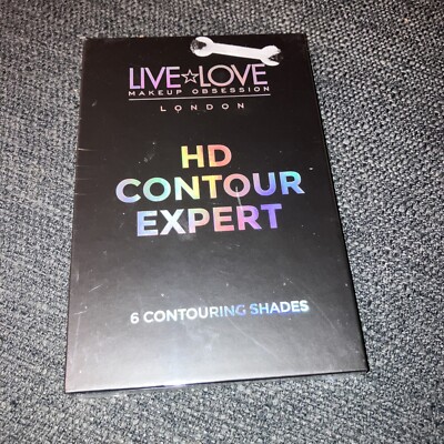 Make-up Obsession Live Love HD Contouring Expert Palette Neu Versiegelt Kostenloser Versand