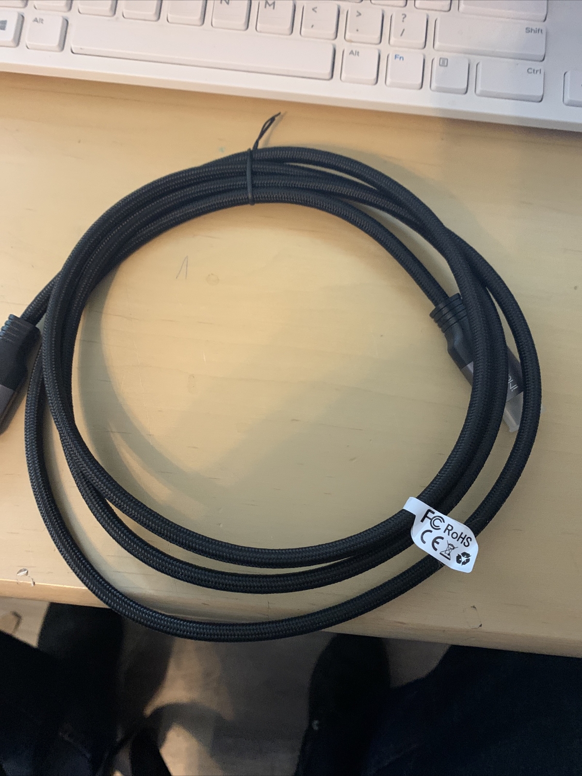 4K HDMI Cable 6ft High Speed HDMI 2.0 for Ultra HD 4K 3D HDR Inassen 2020 Full HD-image