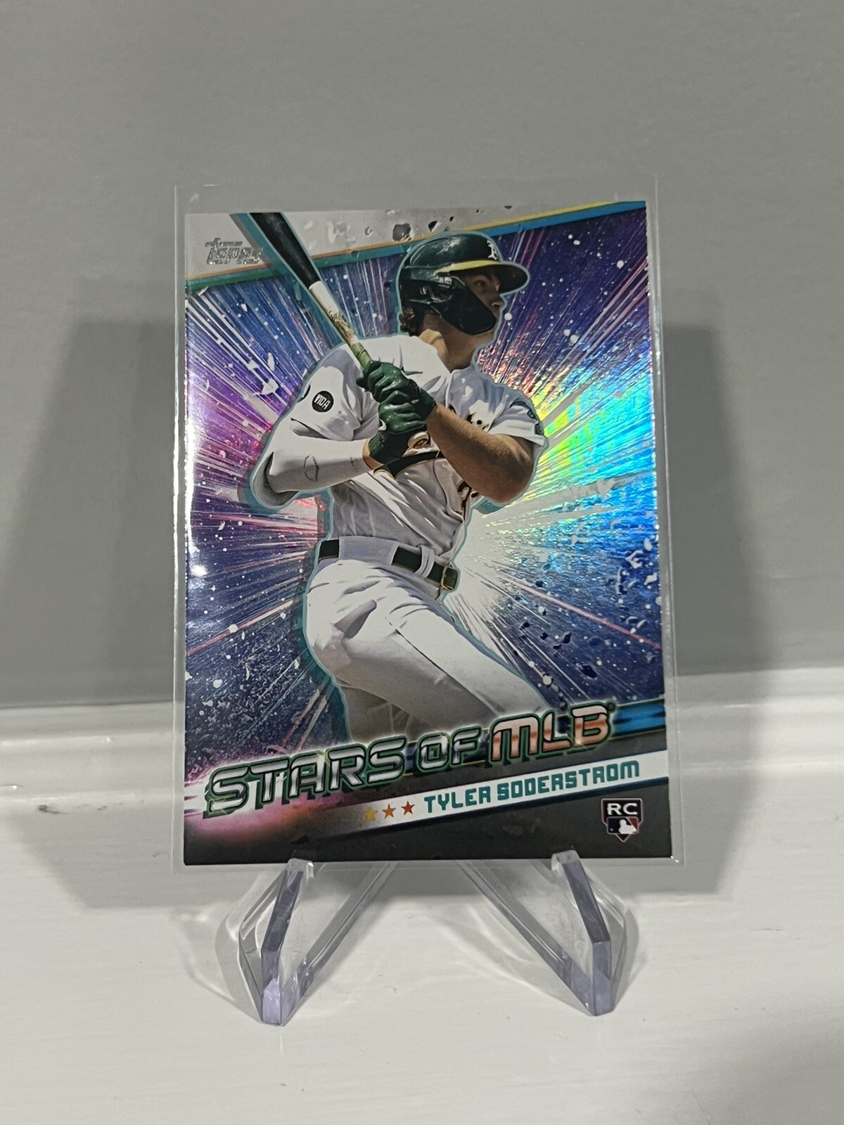 2024 Topps Series 1 Stars of MLB Chrome Tyler Soderstrom Oakland Athletics