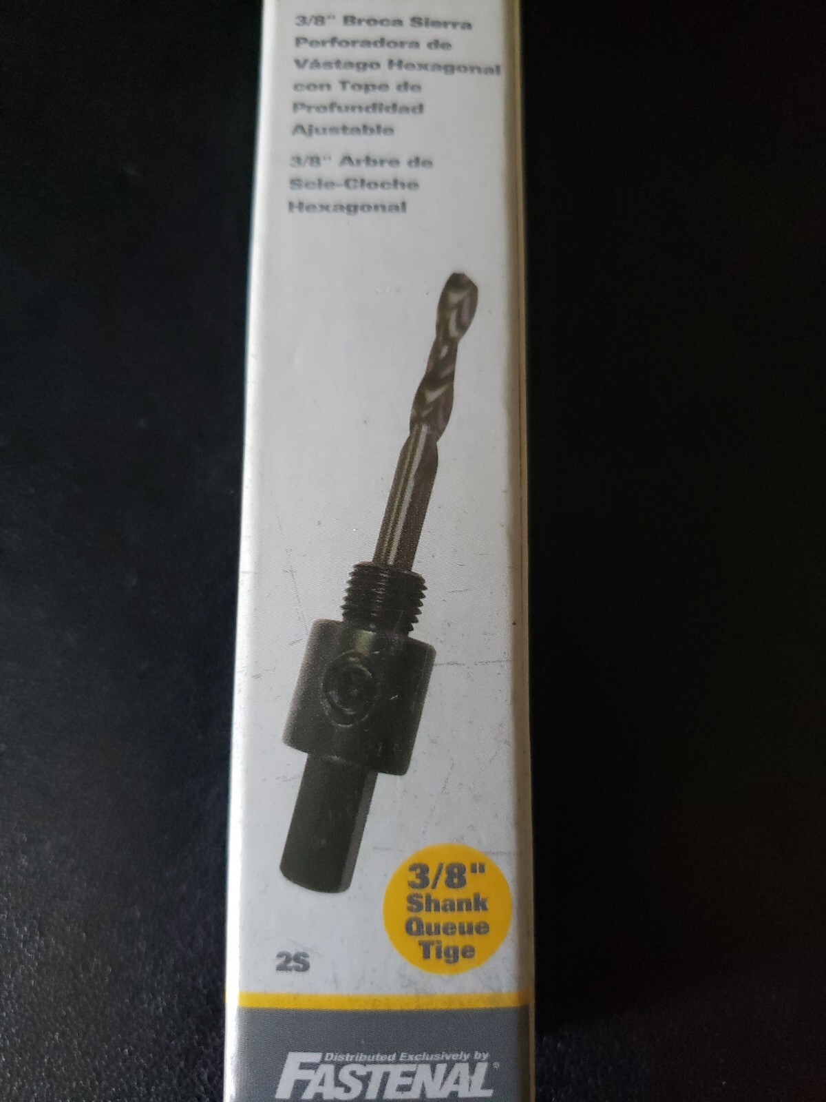 ROCK RIVER (FASTENAL) 5F 3/8" HEX SHANK HOLE SAW ARBOR0207217NEW for