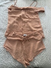 Sabo Skirt Top & Short set - size XS
