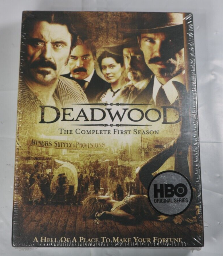 (未使用･未開封品)Deadwood: The Complete First Season [DVD] Deadwood Complete First Season 1 DVD 6 Disc Box Set HBO New