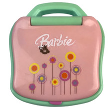 Vintage Barbie Hello You Laptop 17 cm Diameter
