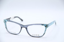 NEW L.A.M.B. LAMB LA075 GREY B:38 AUTHENTIC DESIGNER FRAMES EYEGLASSES 53-17
