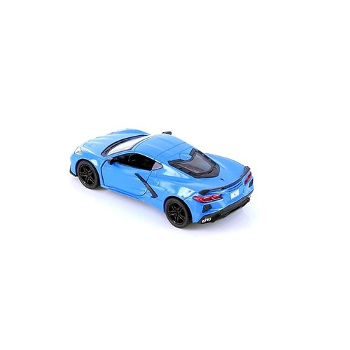 5432) Kinsmart escala 1:36 -5"." Corvette C8 2021 - coche de juguete diecast color azul - Imagen 5 de 6
