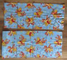 VTG Disney Winnie the Pooh Tigger Buddies Window Curtain Valance Set 2 84" x 15"