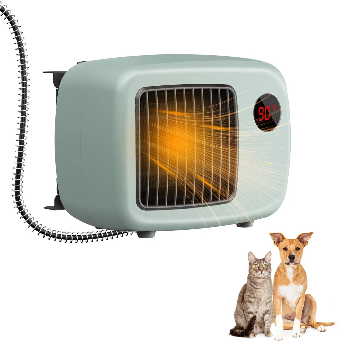 Dog kennel heaters hot sale ebay