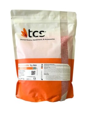 TCS Unbreakable - Dental Thermoplastic Nylon Resin - Bulk Kilo - Light Pink