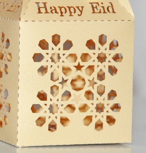 Eid Party Decoration Tiled Lantern Mini Favor Boxes (Pack of 10) - Picture 2 of 4