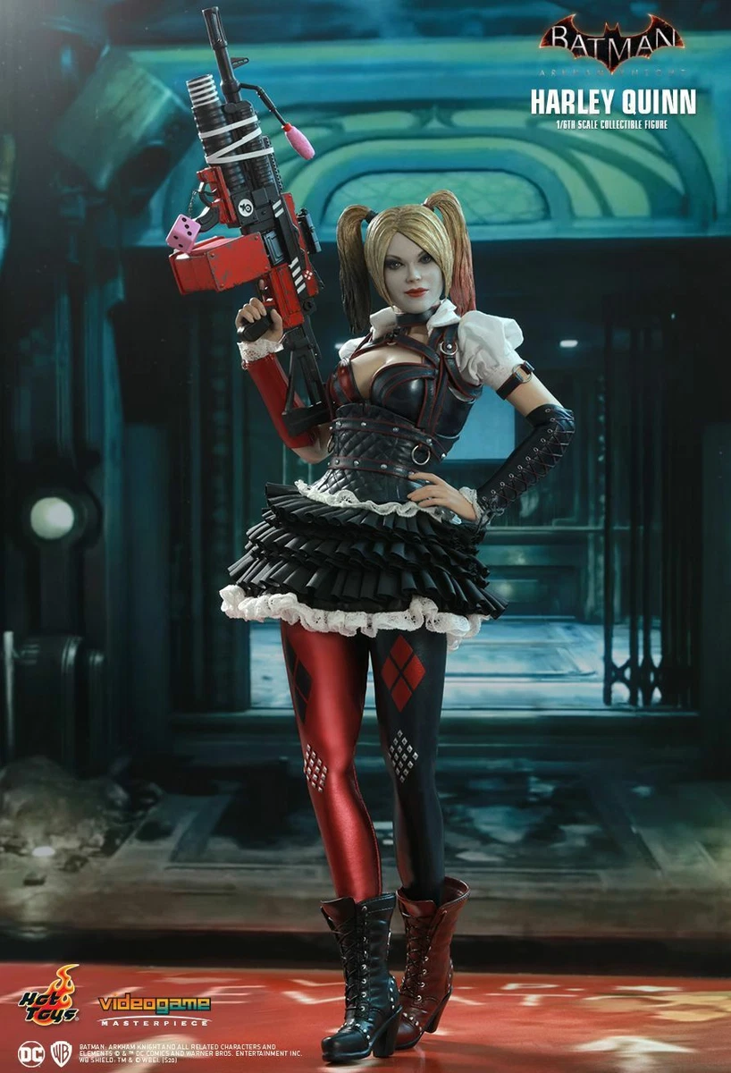 HOT TOYS 1/6 BATMAN: ARKHAM KNIGHT VGM41 HARLEY QUINN ACTION