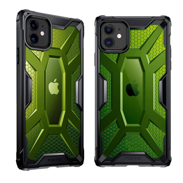 For Apple Iphone 11 Case Poetic Shockproof Lightweight Hard Cover Citron Green For Sale Online Ebay