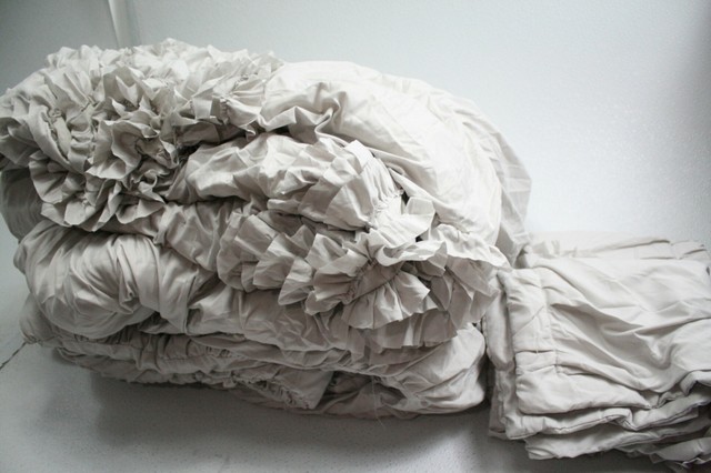 Lush Decor 16t000185 Printed Cable Knit 4 Piece Comforter Set Gray