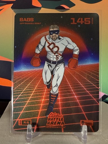 Jeff Bagwell SP 2026 Bo Jackson Battle Arena Bags PG-20