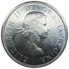 1964 Canada Elizabeth II (Confederation Conferences) 1 Dollar 0.800 Silver