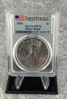 2024 Silver Eagle $1 PCGS MS70 First Strike
