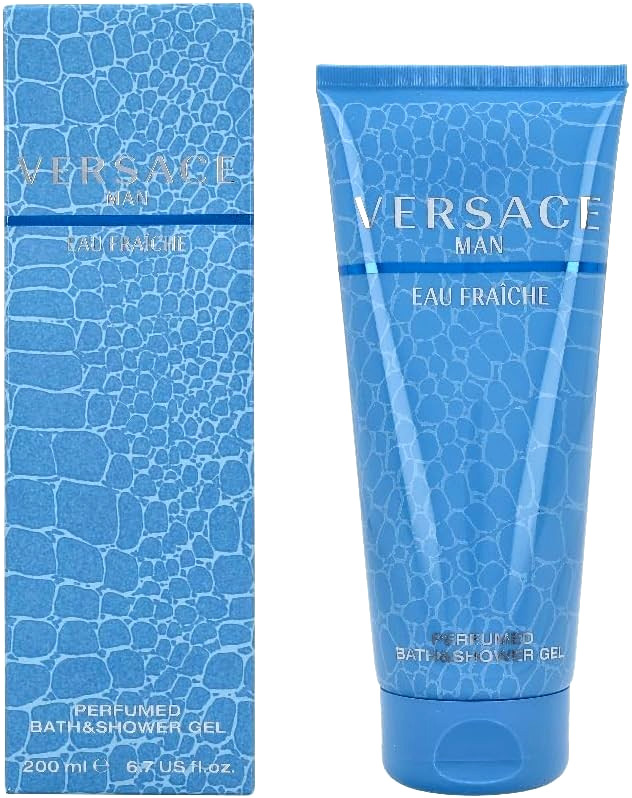 Versace Man Eau Fraiche Pour Homme Shower Gel 200ml (Sealed)