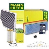 Mann-Filter Inspektionspaket SET A FÜR Audi A4 B8 A5 8T Q5 8R 1.8 + 2.0 Tfsi