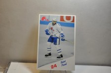 1987-1988 Postcard Quebec Nordiques hockey club # 24 robert picard nhl