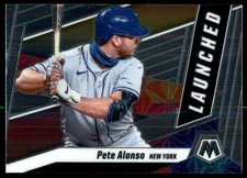 2021 Panini Mosaic Launched Pete Alonso New York Mets #1