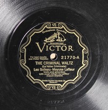 Leo Souleav / Mayuse Lafleur - The Criminal Waltz - VICTOR 21770 V