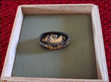 Fuchi et Kashira. EDO. ( Tsuba, Katana, Samourai, Japon )