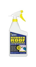 Thetford 68032 RV Rubber Roof Treatment - Dirt Repelling / UV Protectant - 32 oz