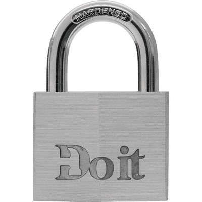Do it 1-1/2 In. Keyed Aluminum Padlock 1840DDIB SIM Supply, Inc. 1840DDIB