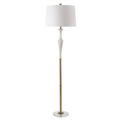 Uttermost 30344-1 Colette 69" Tall Buffet Floor Lamp - White - Picture 3 of 6