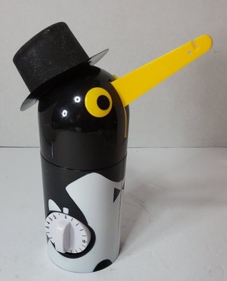  Top Hat Penguin Tea Bag Holder Precision Timer Tea Boy Works