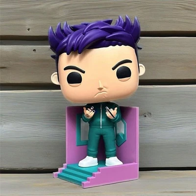 MARKENLOS 12 cm Squid Game Figur Figuren Puppe Dekoration Kinder Spielzeug und Geschenke