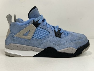 Nike Air Jordan 4 Retro  University Blue  UNC  Size 2Y