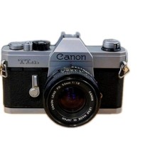 vintage 💫Canon TLb 35mm Film SLR Camera with FD 50mm F1.8 Lens. Stock No u19556