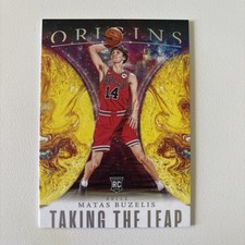 Matas Buzelis 2024-25 Panini Origins Taking The Leap RC #20