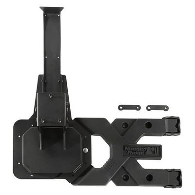 Rugged Ridge 11546.50 Spartacus HD Black Powder Coated Tire Carrier Kit