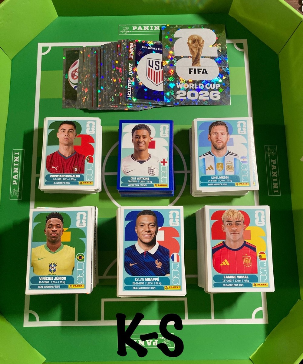 2026 Panini FIFA World Cup Sticker Collection - Choose Sticker