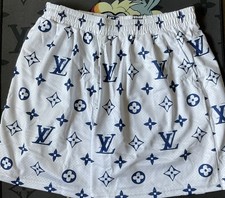 OBX Collective Shorts Men  s Luxury Designer Logo Print Mesh Athletic Urban