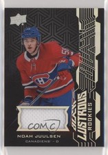 2018-19 SPx UD Black Lustrous Rookies Jerseys Noah Juulsen #LR-NJ f1h
