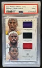 2012-13 Immaculate Chris Paul Kobe Bryant LeBron James Trios Patch #/99 PSA 9